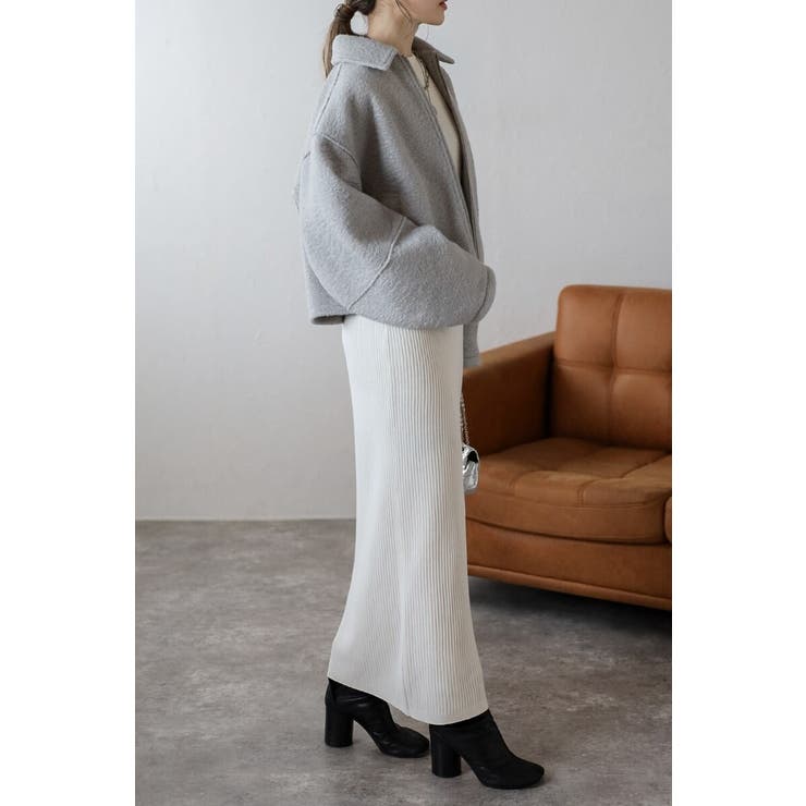 ブークレステンカラーWジップブルゾン 88-003964 | BONJOUR SAGAN | 詳細画像27 