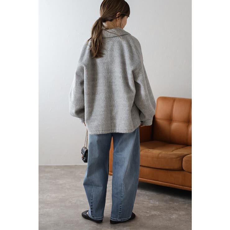 Wジップシャギーミドルブルゾン 88-003965 | BONJOUR SAGAN | 詳細画像8 