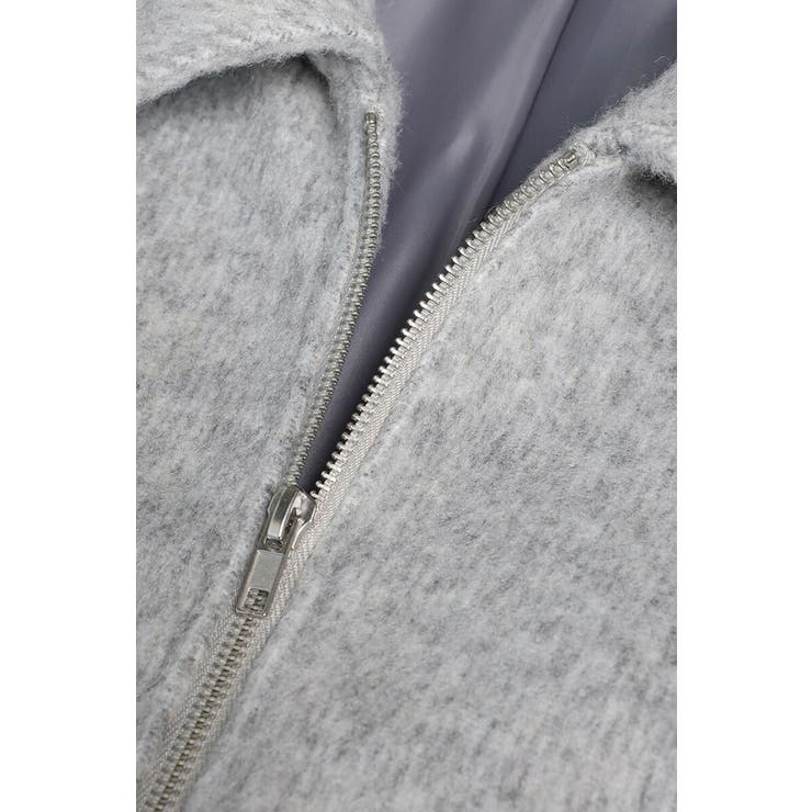 Wジップシャギーミドルブルゾン 88-003965 | BONJOUR SAGAN | 詳細画像16 