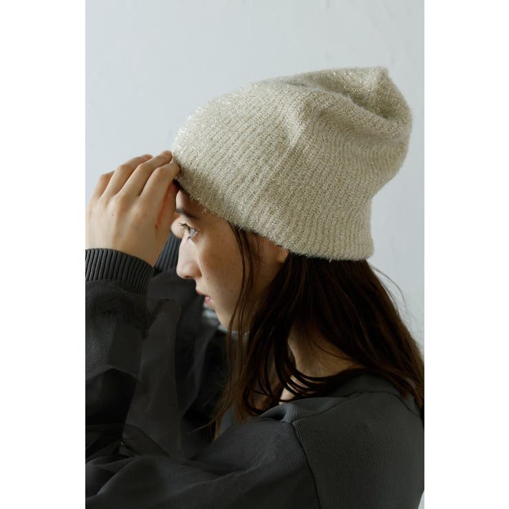 glitter knit beanie | BONJOUR SAGAN | 詳細画像11 