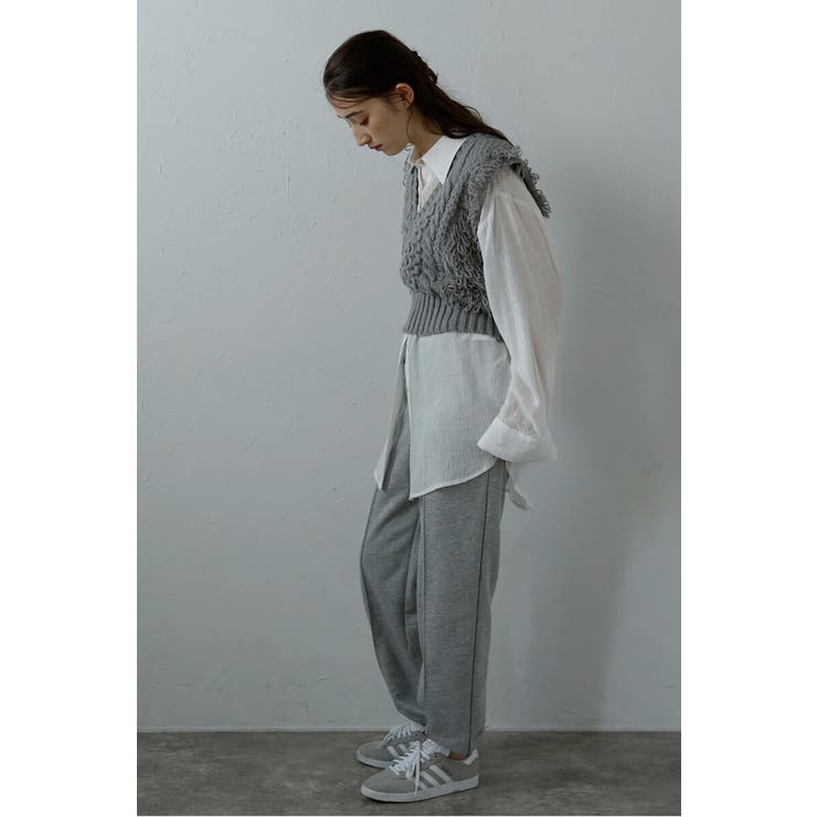 fringe bulky knit | BONJOUR SAGAN | 詳細画像2 