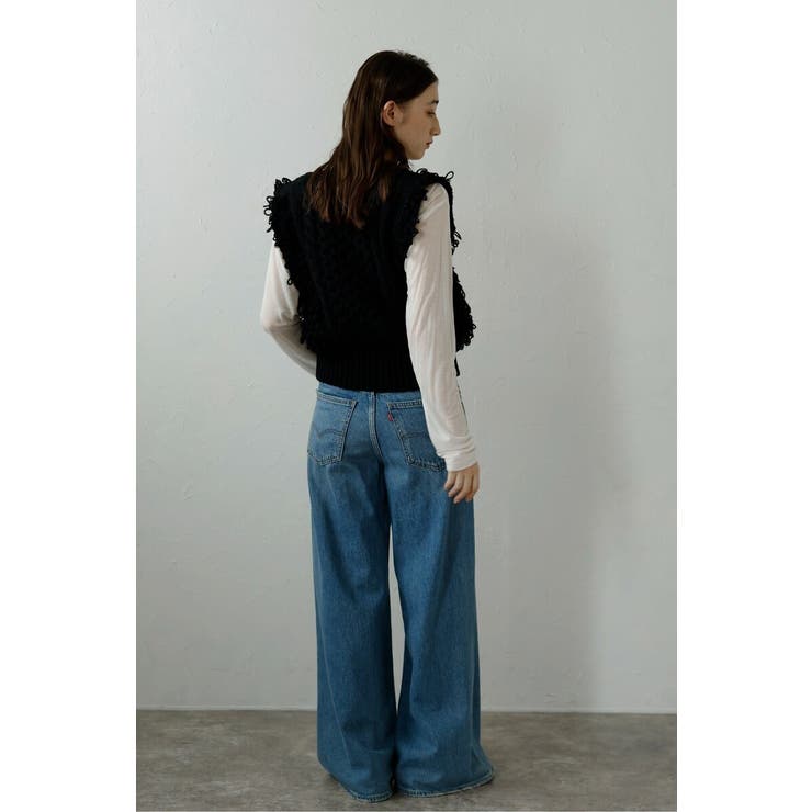 fringe bulky knit | BONJOUR SAGAN | 詳細画像32 