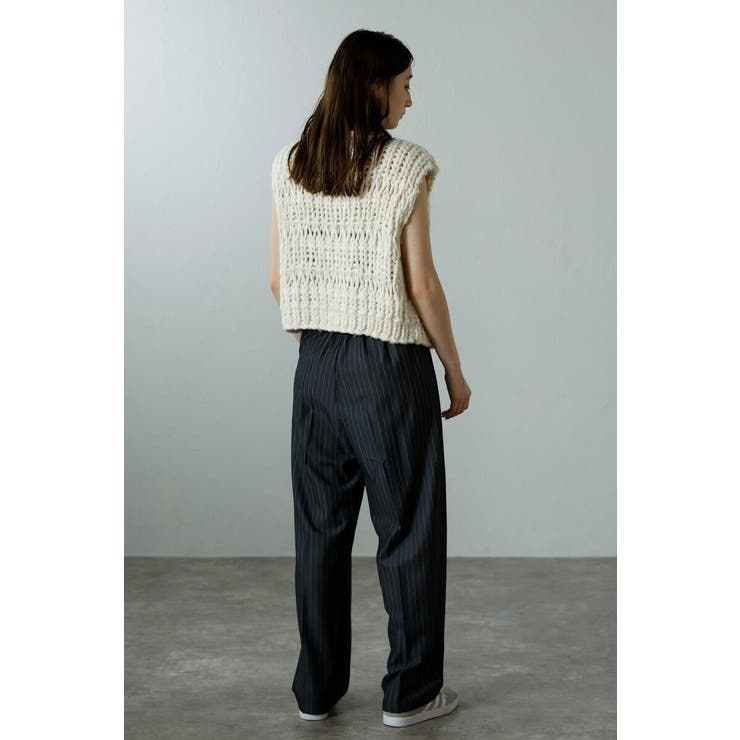 hand knit vest / ハンドニットベスト 88-004012 | BONJOUR SAGAN | 詳細画像3 