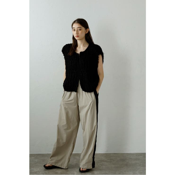 hand knit vest / ハンドニットベスト 88-004012 | BONJOUR SAGAN | 詳細画像46 