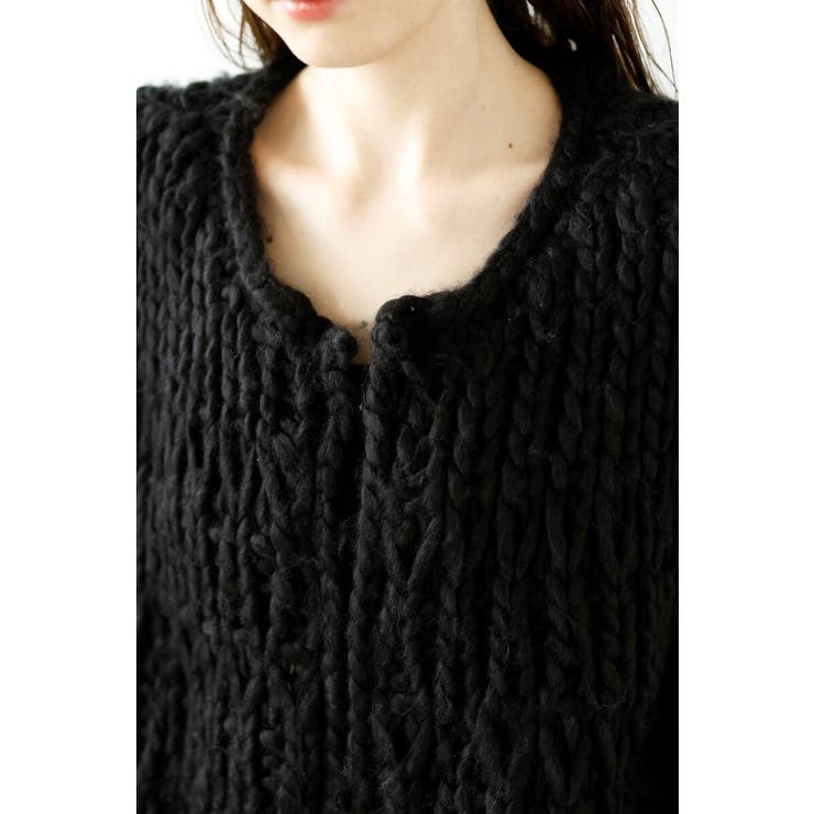 hand knit vest / ハンドニットベスト 88-004012 | BONJOUR SAGAN | 詳細画像52 