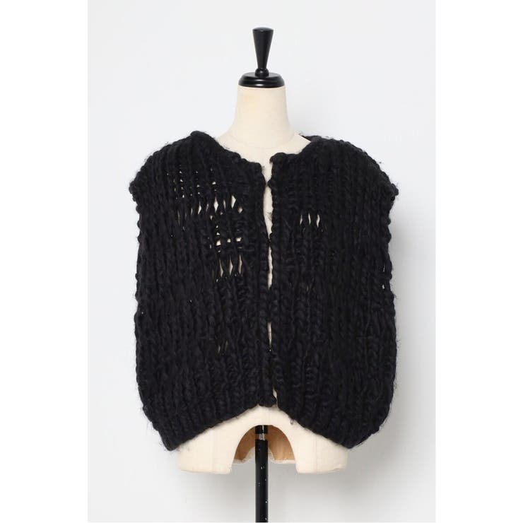 hand knit vest / ハンドニットベスト 88-004012 | BONJOUR SAGAN | 詳細画像56 