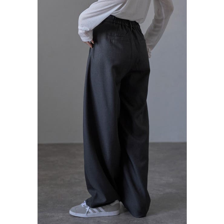twill curved pants | BONJOUR SAGAN | 詳細画像7 