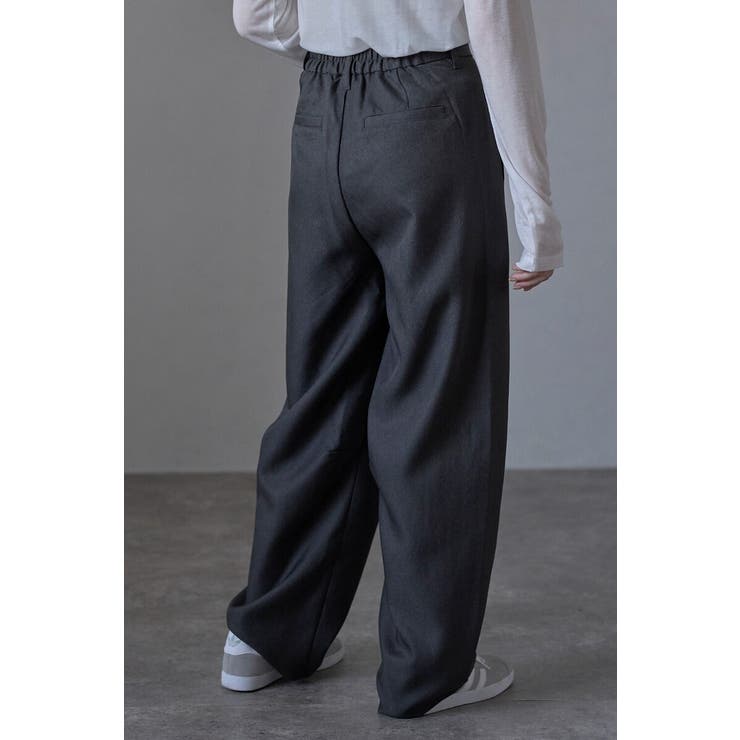 twill curved pants | BONJOUR SAGAN | 詳細画像8 