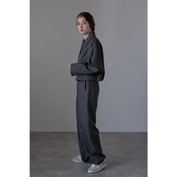 twill curved pants | BONJOUR SAGAN | 詳細画像9 