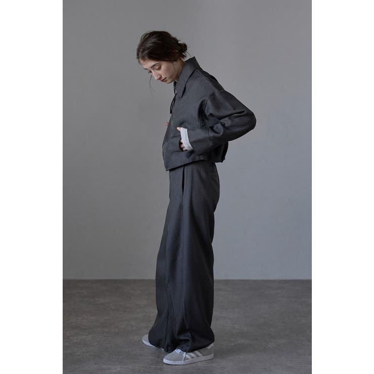 twill curved pants | BONJOUR SAGAN | 詳細画像10 