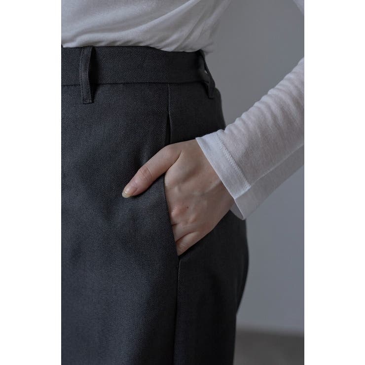 twill curved pants | BONJOUR SAGAN | 詳細画像15 