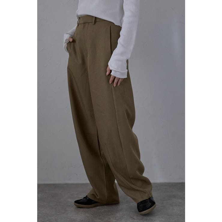 twill curved pants | BONJOUR SAGAN | 詳細画像18 