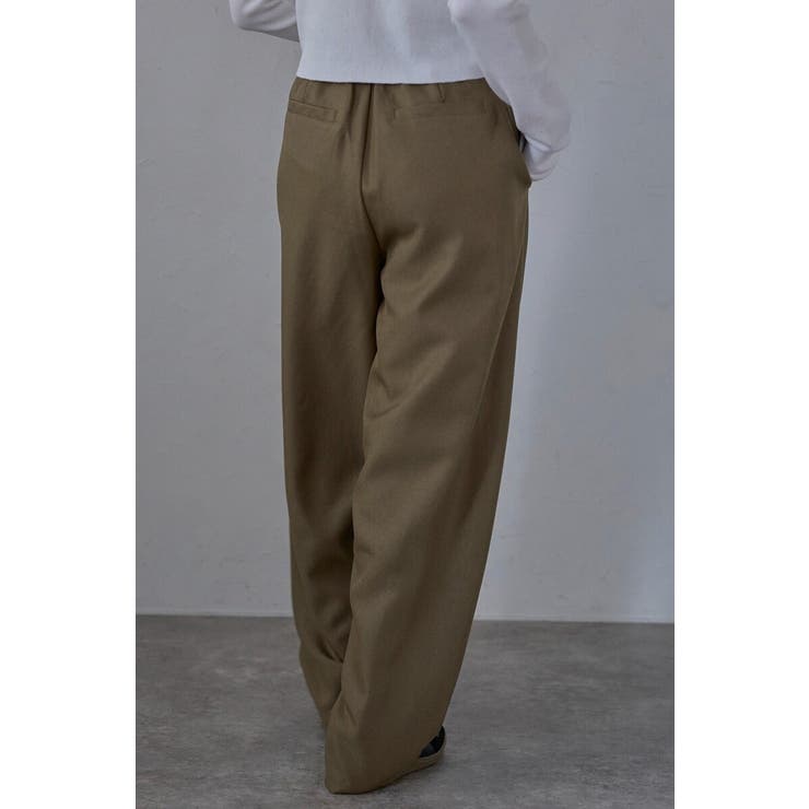 twill curved pants | BONJOUR SAGAN | 詳細画像23 