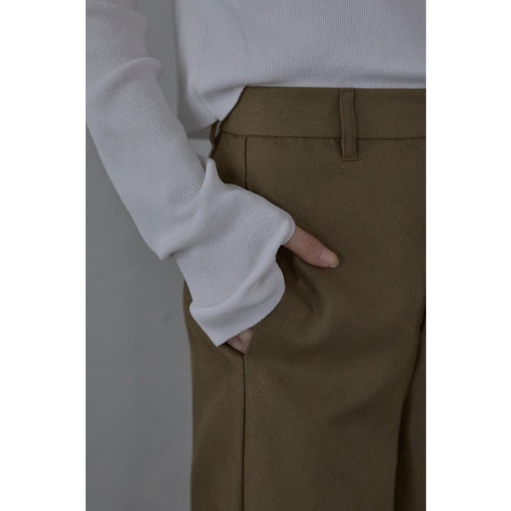 twill curved pants | BONJOUR SAGAN | 詳細画像27 