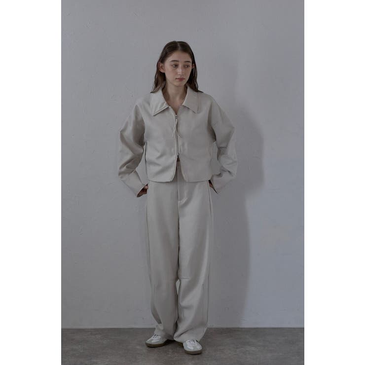 twill curved pants | BONJOUR SAGAN | 詳細画像29 