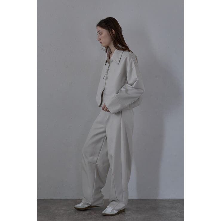 twill curved pants | BONJOUR SAGAN | 詳細画像35 