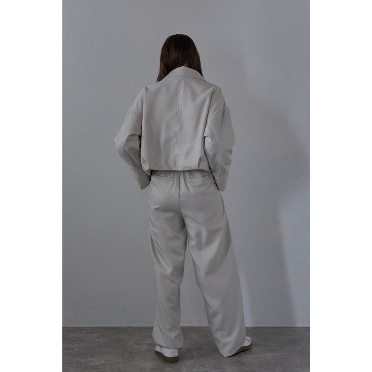 twill curved pants | BONJOUR SAGAN | 詳細画像37 