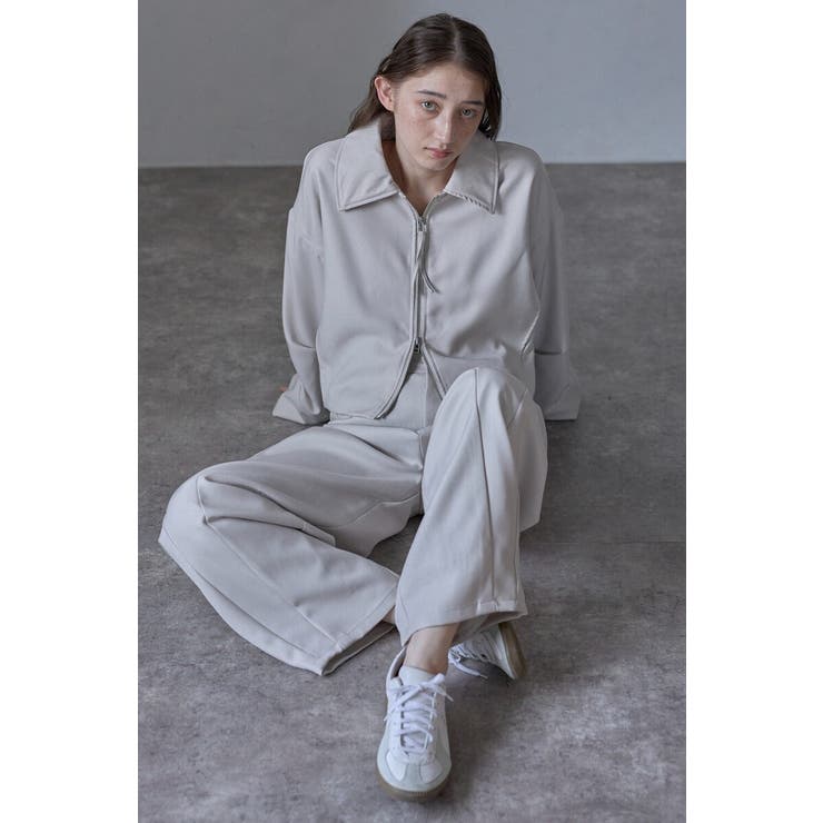 twill curved pants | BONJOUR SAGAN | 詳細画像44 