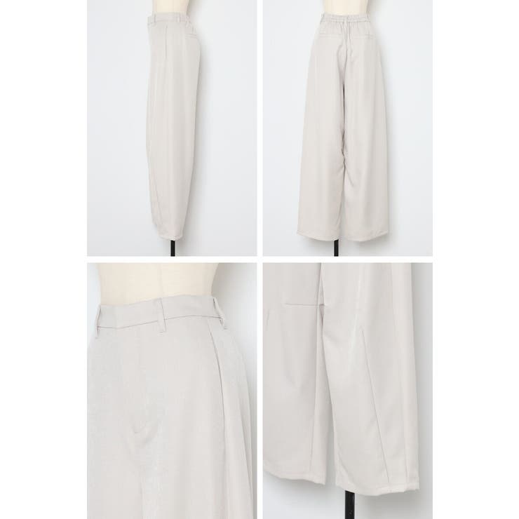 twill curved pants | BONJOUR SAGAN | 詳細画像48 