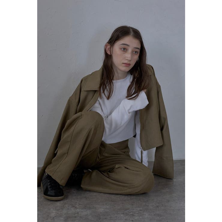 twill short jacket | BONJOUR SAGAN | 詳細画像1 