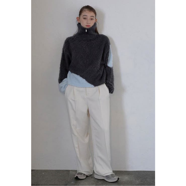 cropped half zip | BONJOUR SAGAN | 詳細画像13 
