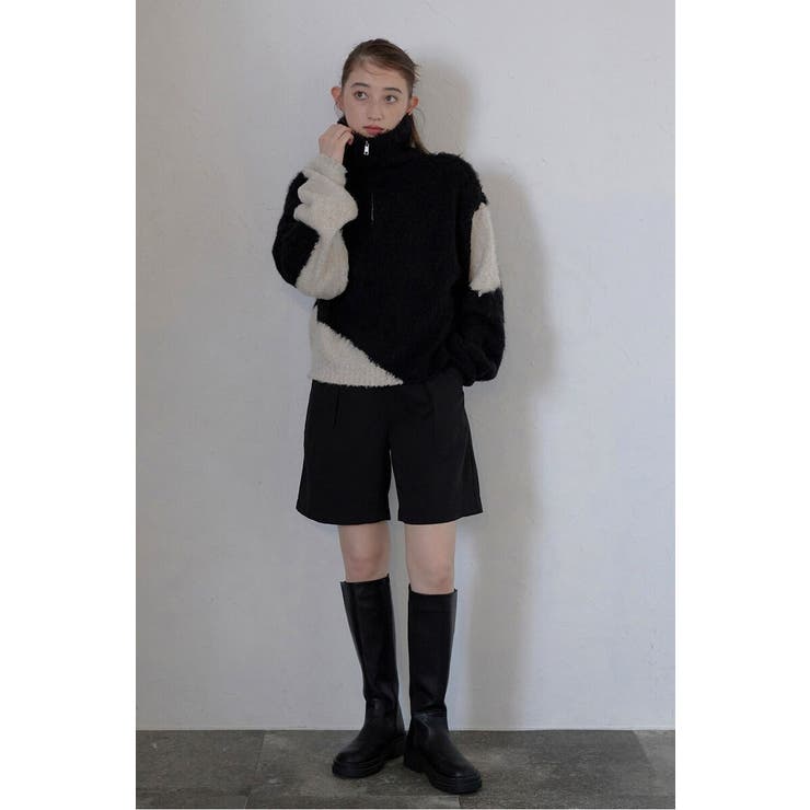 cropped half zip | BONJOUR SAGAN | 詳細画像16 