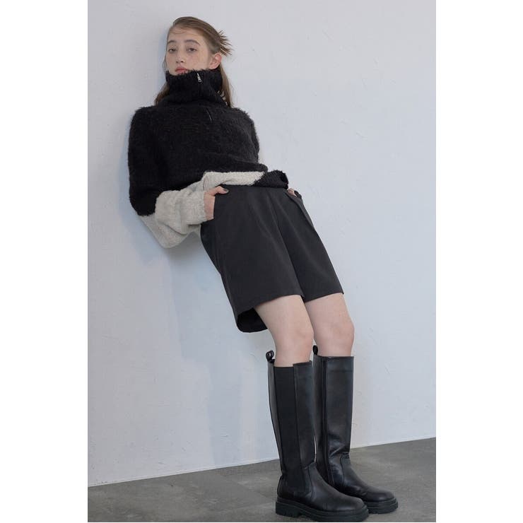 cropped half zip | BONJOUR SAGAN | 詳細画像27 