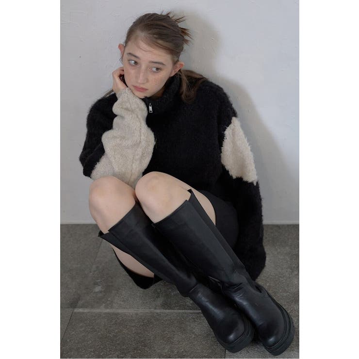 cropped half zip | BONJOUR SAGAN | 詳細画像29 