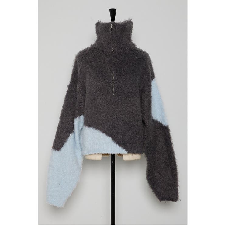 cropped half zip | BONJOUR SAGAN | 詳細画像33 