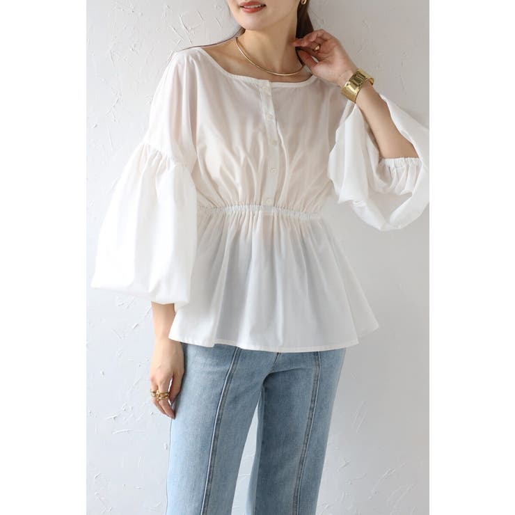 前後2WAYカシュクールブラウス 88-004022 | BONJOUR SAGAN | 詳細画像13 