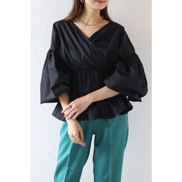 前後2WAYカシュクールブラウス 88-004022 | BONJOUR SAGAN | 詳細画像19 