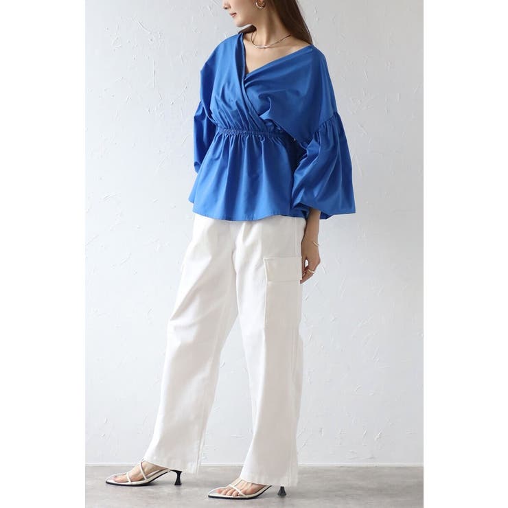 前後2WAYカシュクールブラウス 88-004022 | BONJOUR SAGAN | 詳細画像30 