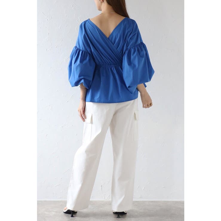 前後2WAYカシュクールブラウス 88-004022 | BONJOUR SAGAN | 詳細画像37 