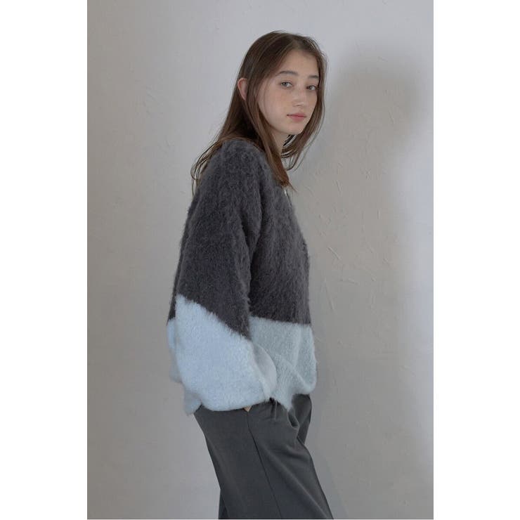 loop yarn intarsia | BONJOUR SAGAN | 詳細画像2 