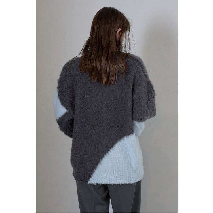 loop yarn intarsia | BONJOUR SAGAN | 詳細画像3 