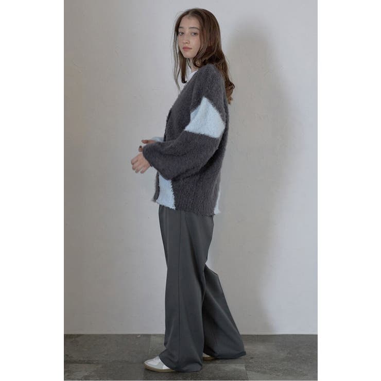 loop yarn intarsia | BONJOUR SAGAN | 詳細画像5 