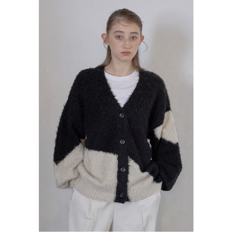 loop yarn intarsia | BONJOUR SAGAN | 詳細画像10 