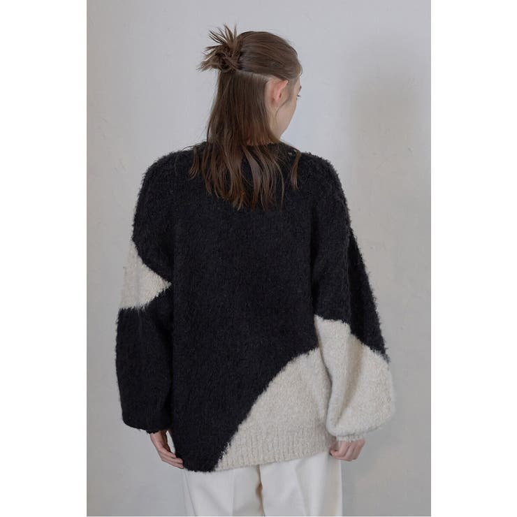 loop yarn intarsia | BONJOUR SAGAN | 詳細画像11 