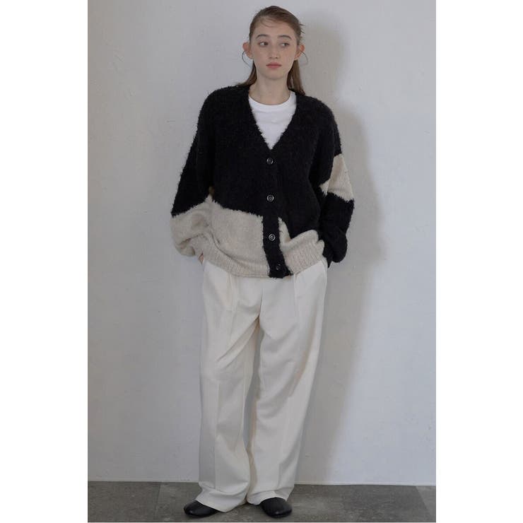 loop yarn intarsia | BONJOUR SAGAN | 詳細画像12 