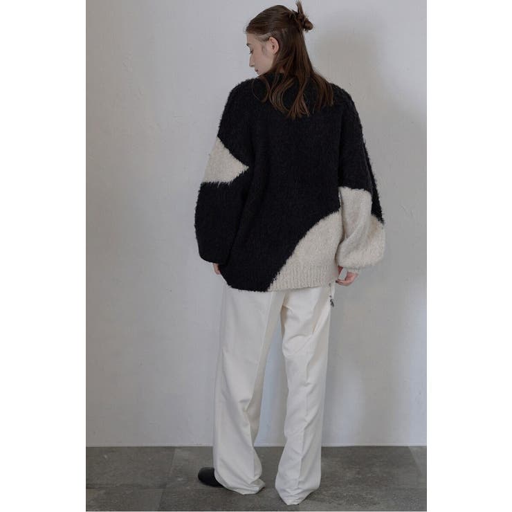 loop yarn intarsia | BONJOUR SAGAN | 詳細画像14 