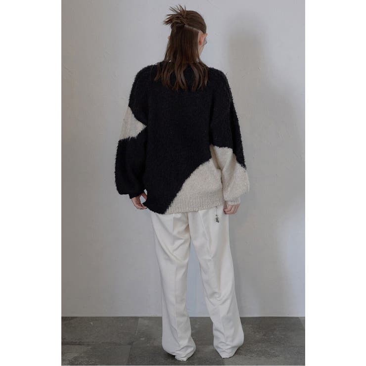 loop yarn intarsia | BONJOUR SAGAN | 詳細画像15 