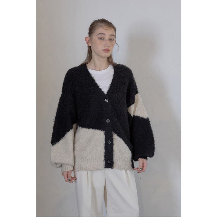 loop yarn intarsia | BONJOUR SAGAN | 詳細画像18 