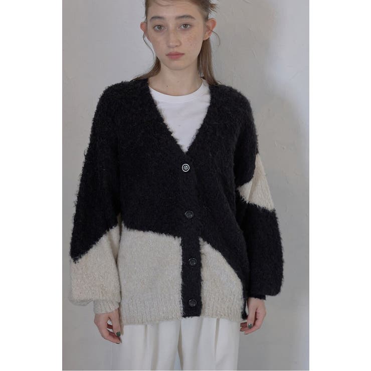 loop yarn intarsia | BONJOUR SAGAN | 詳細画像19 