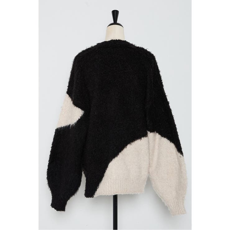 loop yarn intarsia | BONJOUR SAGAN | 詳細画像21 