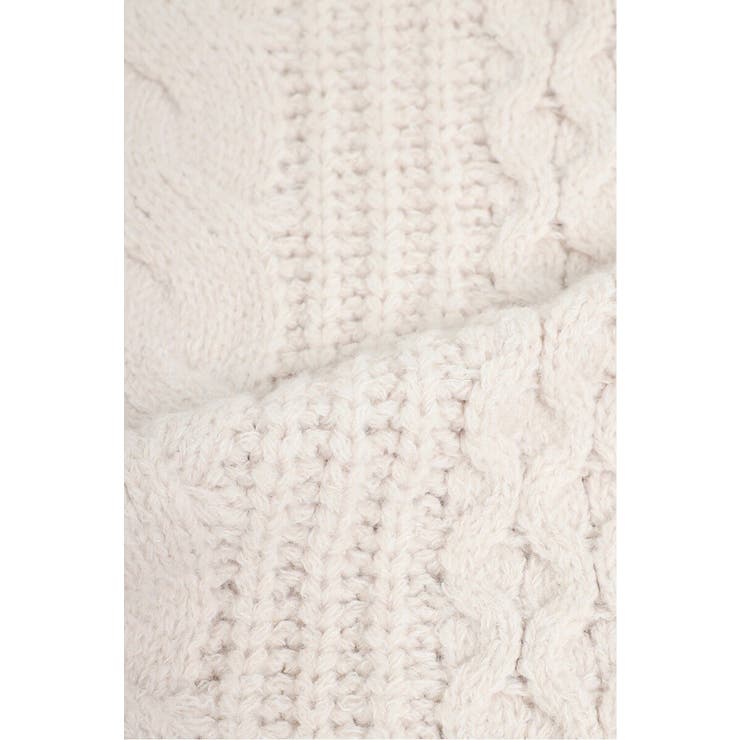 クルーネックミックスケーブルニット 88-004060 | BONJOUR SAGAN | 詳細画像27 