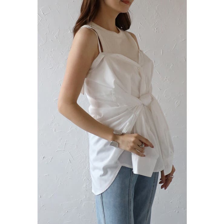 2WAYキャミソールビスチェシャツ 88-004061 | BONJOUR SAGAN | 詳細画像16 