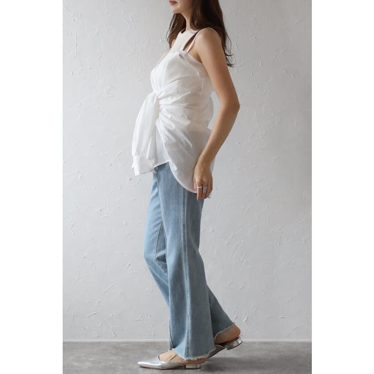 2WAYキャミソールビスチェシャツ 88-004061 | BONJOUR SAGAN | 詳細画像17 