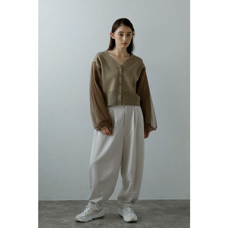 tulle sleeve cropped | BONJOUR SAGAN | 詳細画像24 