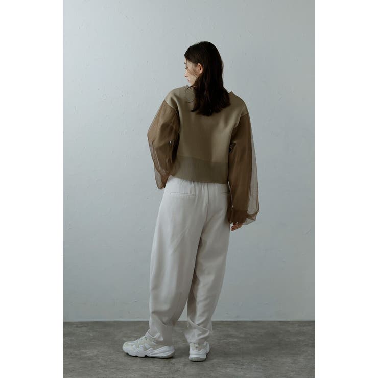 tulle sleeve cropped | BONJOUR SAGAN | 詳細画像27 