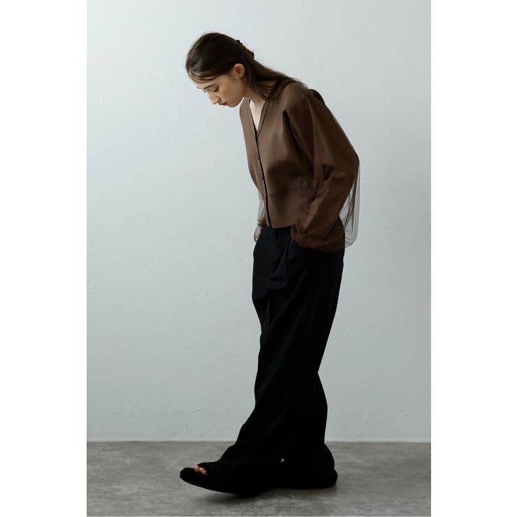 tulle sleeve cropped | BONJOUR SAGAN | 詳細画像36 